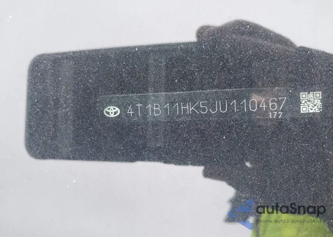 2018 Toyota Camry Se from USA, damaged, VIN 4T1B11HK5JU110467